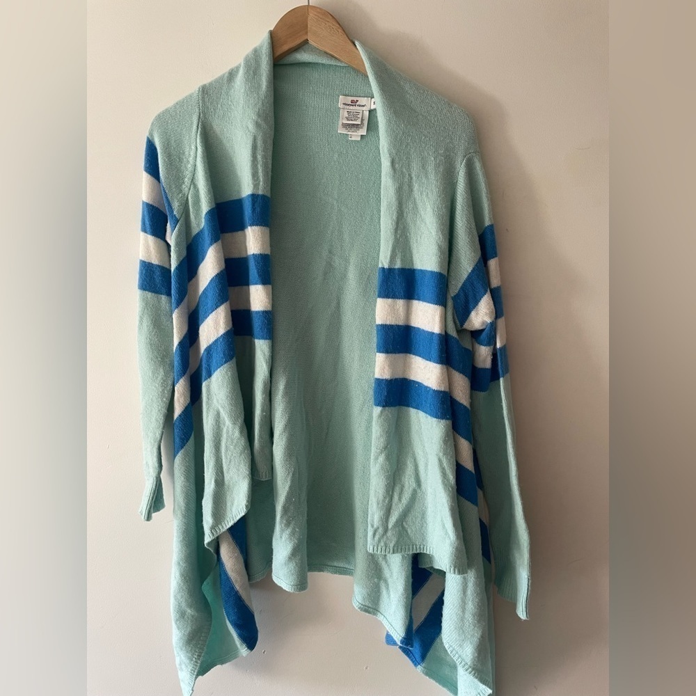 Vineyard Vines Drape‎ Waterfall Wool Cardigan